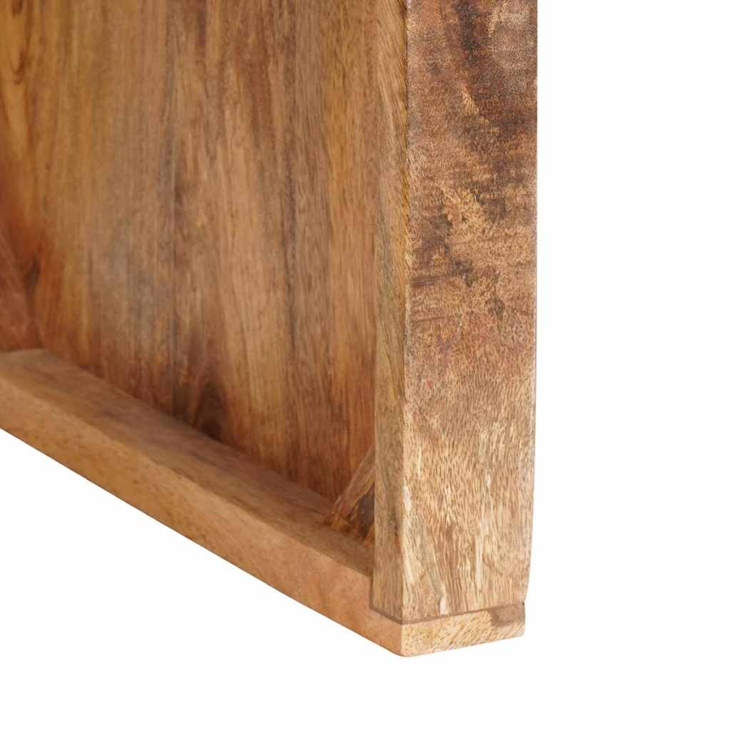 Egymásba helyezhető asztalok 2 pcs Barna Tömör Mangófát