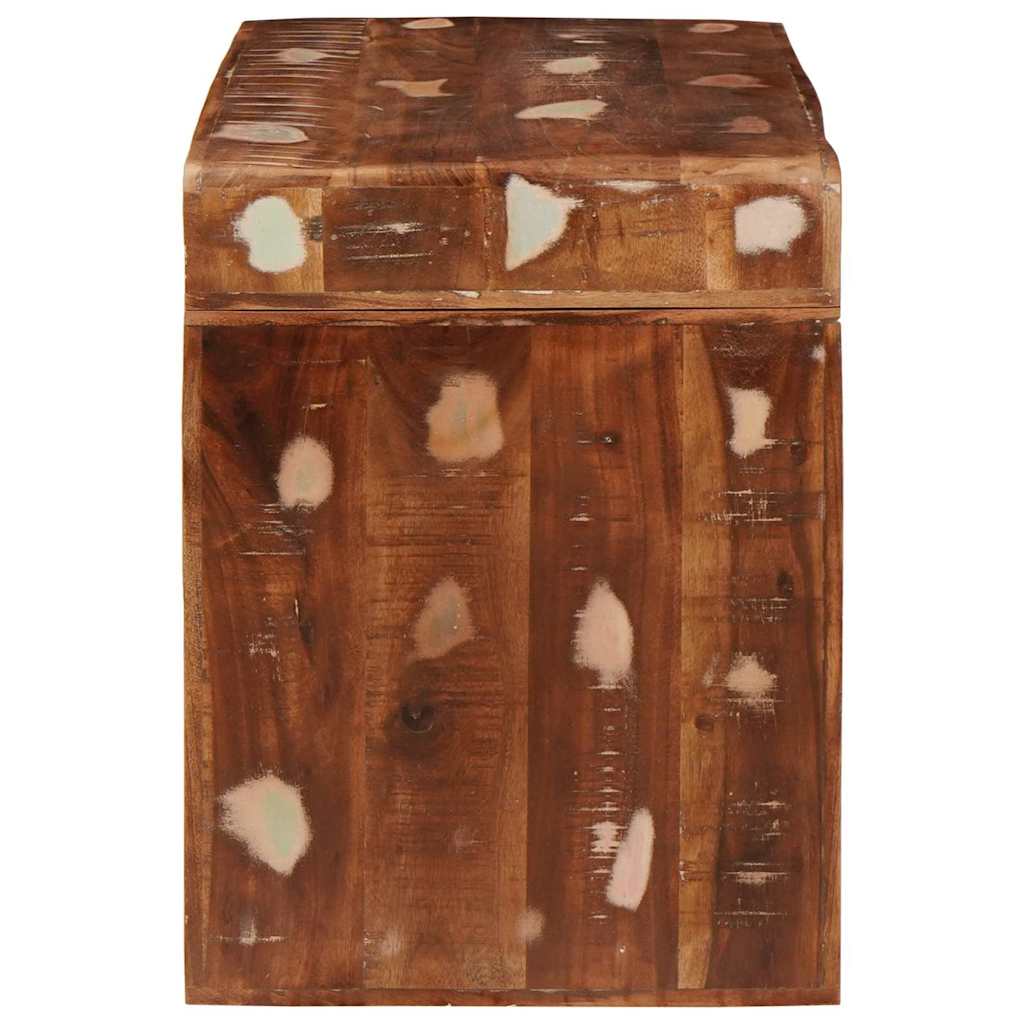 Végasztal Barna 60 x 35 x 46 cm Szilárd Újrahasznosított Fa