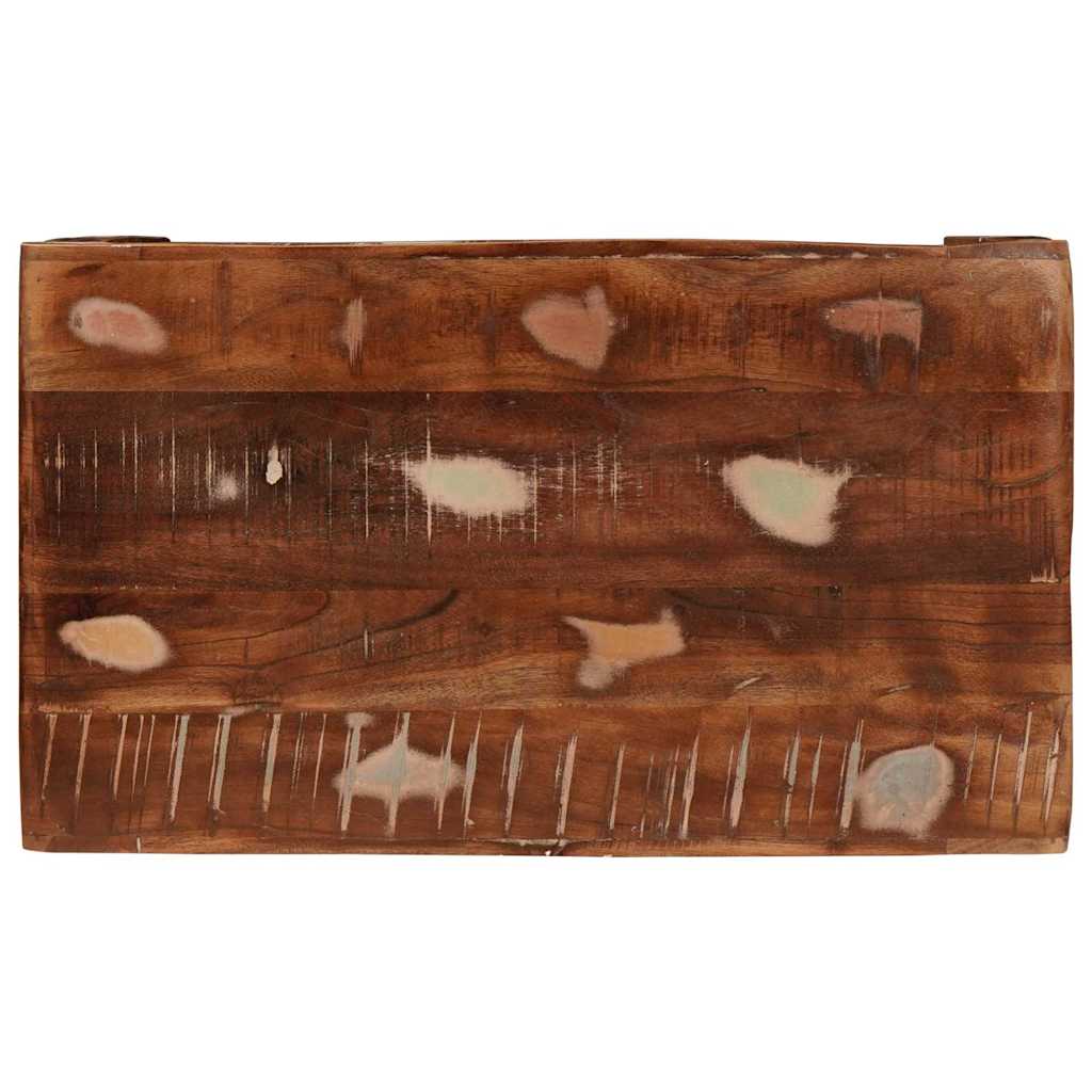 Végasztal Barna 60 x 35 x 46 cm Szilárd Újrahasznosított Fa