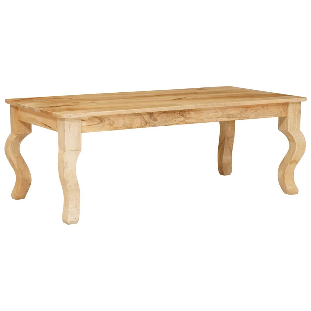 Dohányzóasztal Barna 110 x 55 x 40 cm Tömör Mangófát