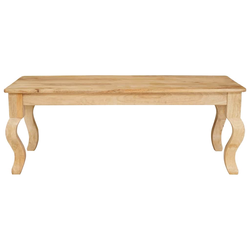 Dohányzóasztal Barna 110 x 55 x 40 cm Tömör Mangófát