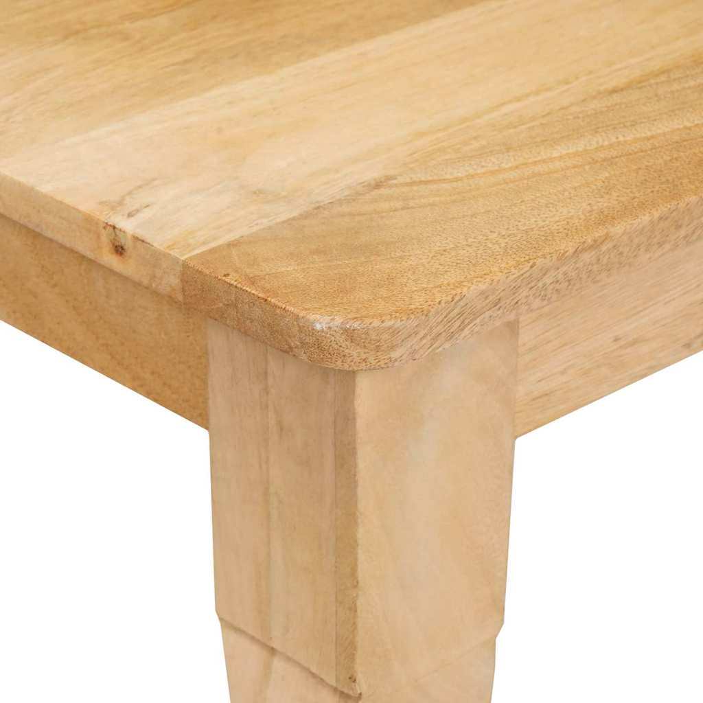 Dohányzóasztal Barna 110 x 55 x 77 cm Tömör Mangófát