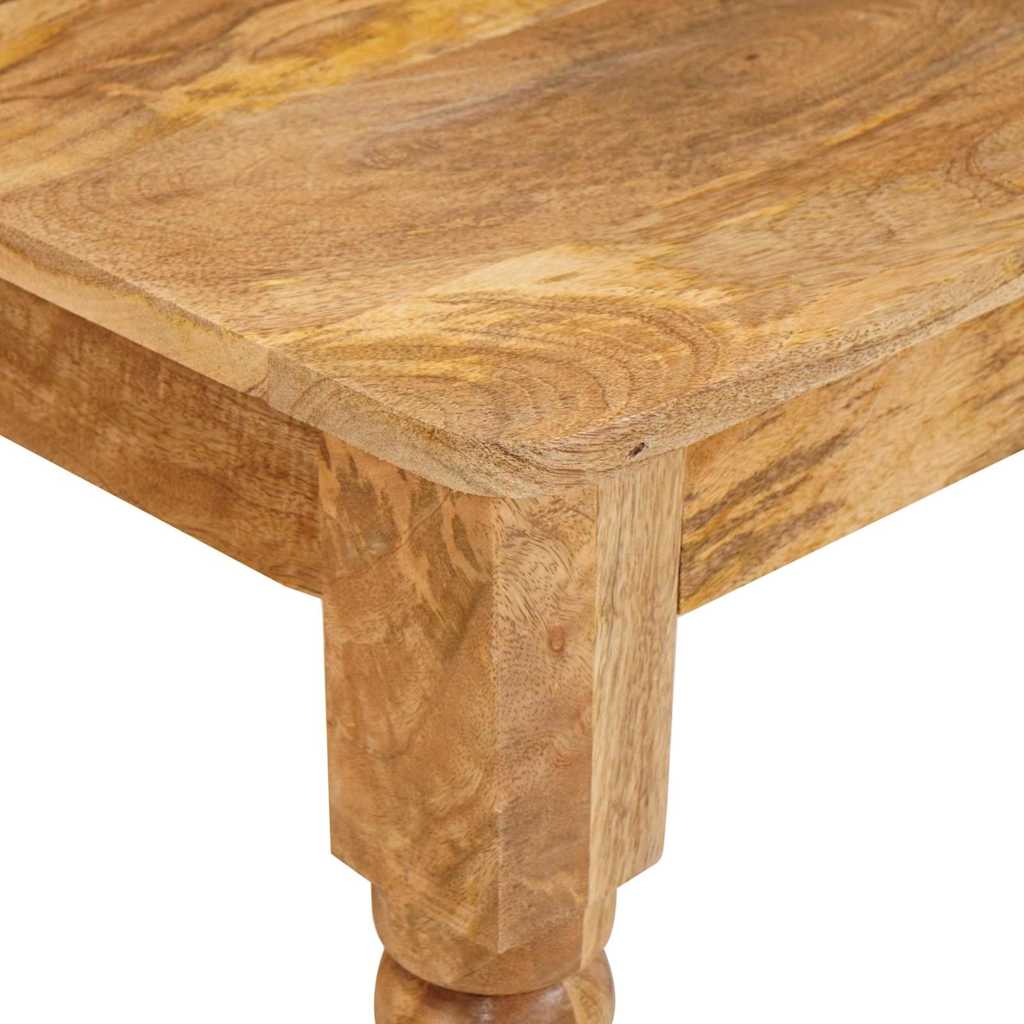 Dohányzóasztal Barna 110 x 55 x 77 cm Tömör Mangófát
