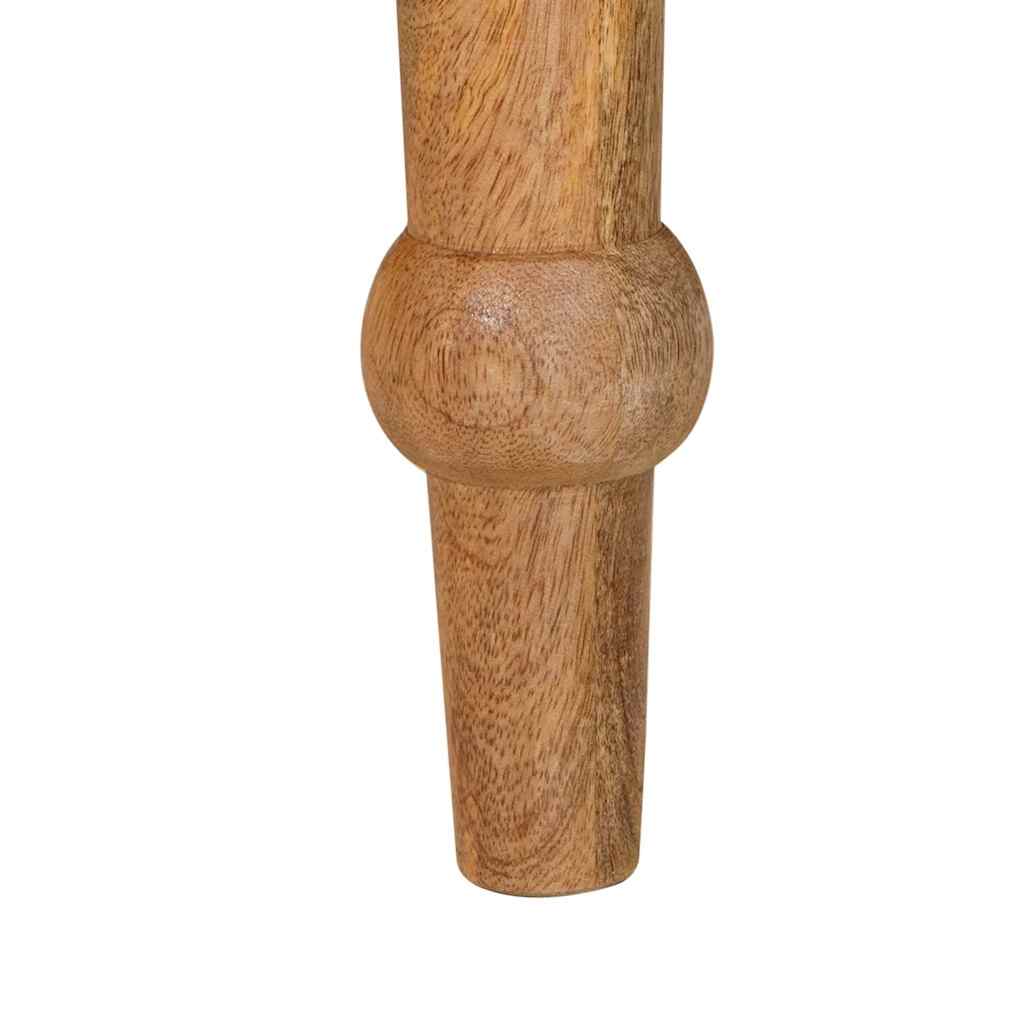 Dohányzóasztal Barna 110 x 55 x 77 cm Tömör Mangófát