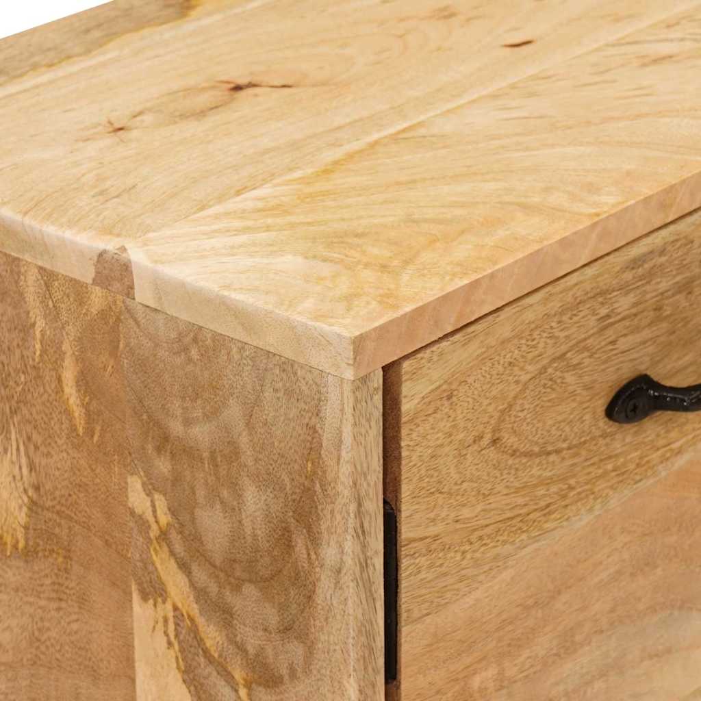 Tévéállványok fiókkal Barna 110 x 30 x 46 cm Tömör Mangófát