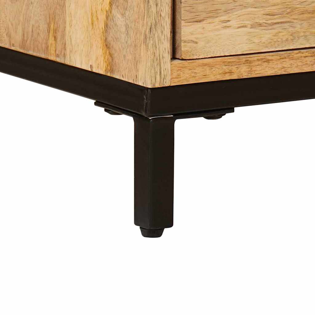 Tévéállványok fiókkal Barna 110 x 30 x 46 cm Tömör Mangófát