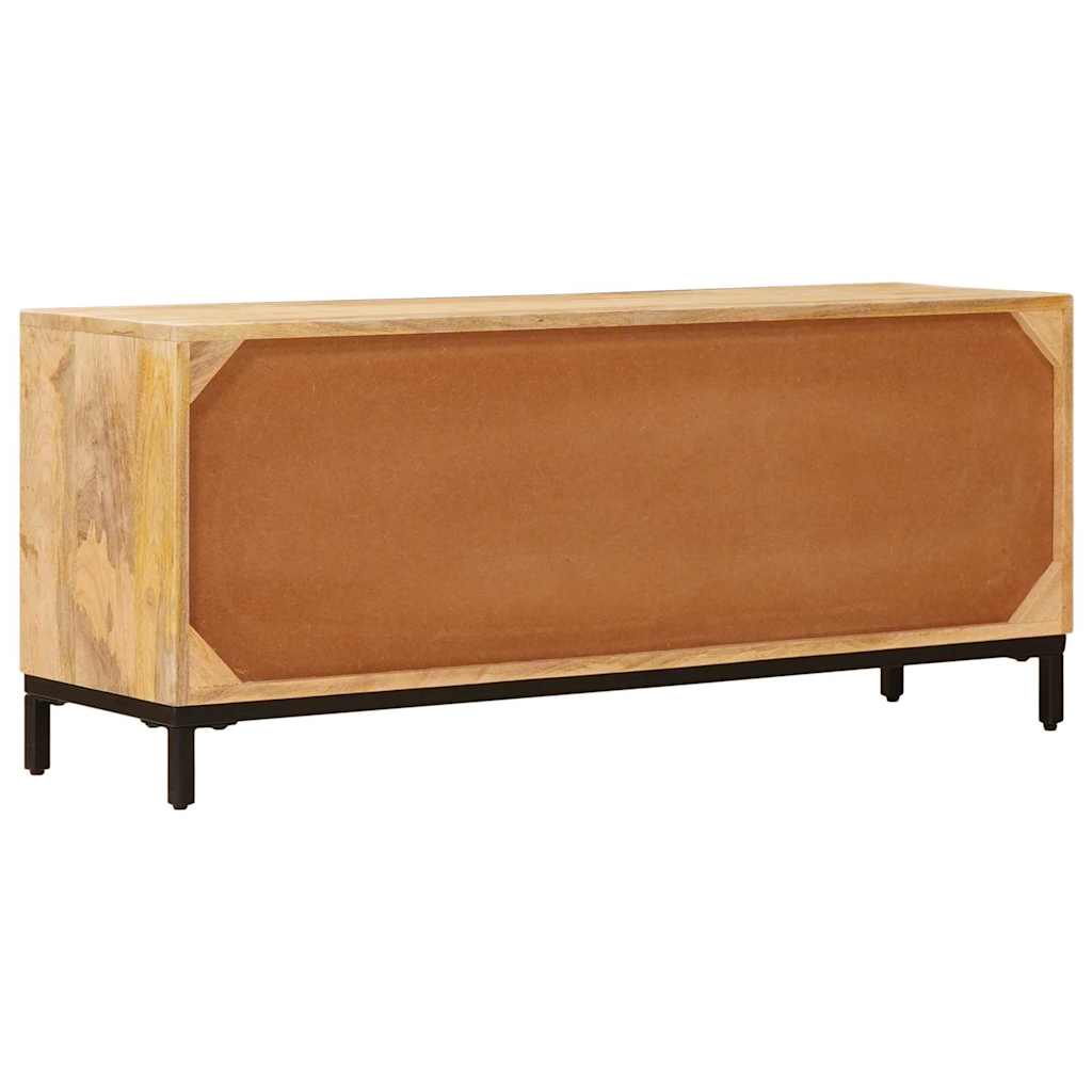Tévéállványok fiókkal Barna 110 x 30 x 46 cm Tömör Mangófát