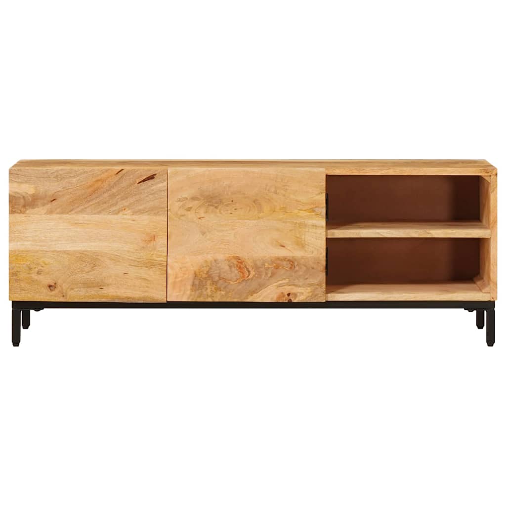 Tároló szekrények ajtóval Barna 110 x 30 x 40 cm Tömör Mangófát