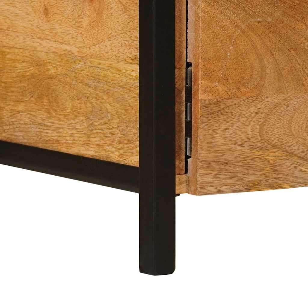 Tároló szekrények fiókkal Barna 110 x 30 x 40 cm Tömör Mangófát