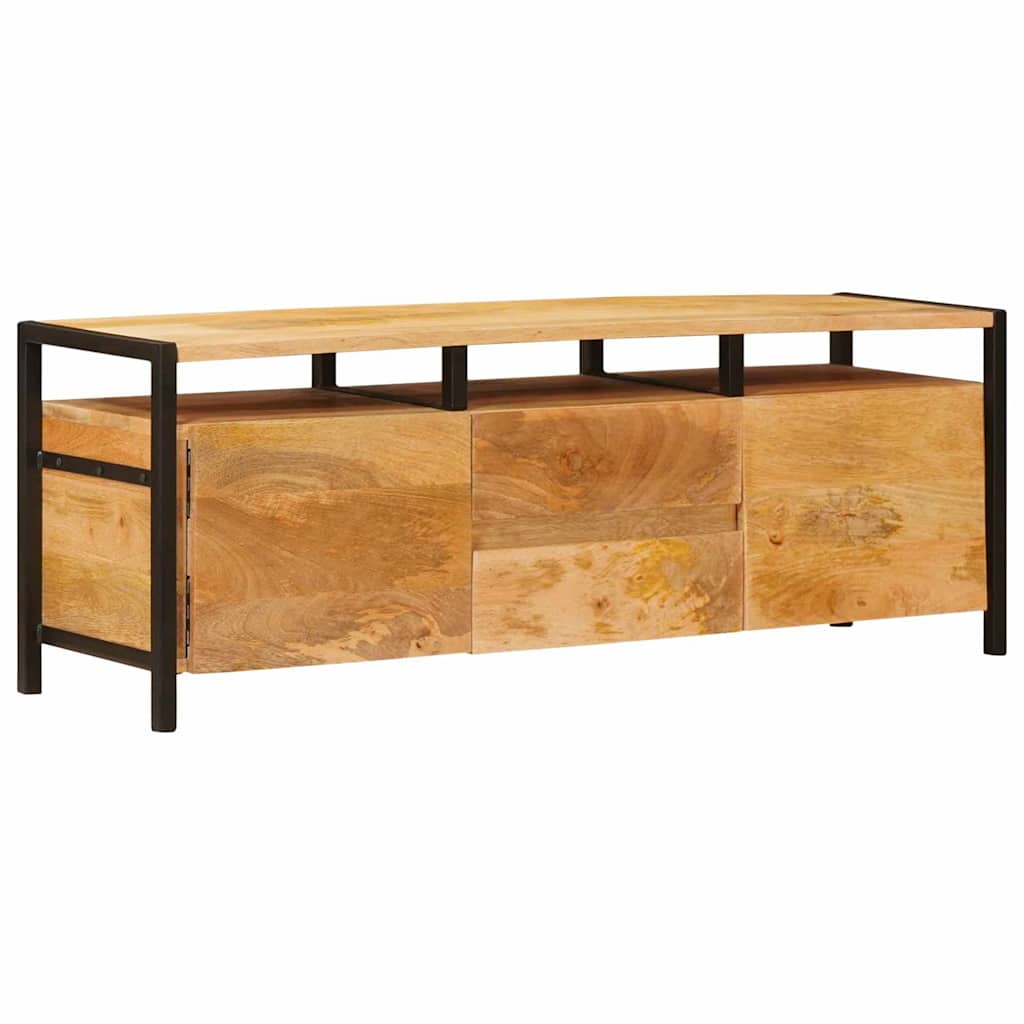 Tároló szekrények fiókkal Barna 110 x 30 x 40 cm Tömör Mangófát