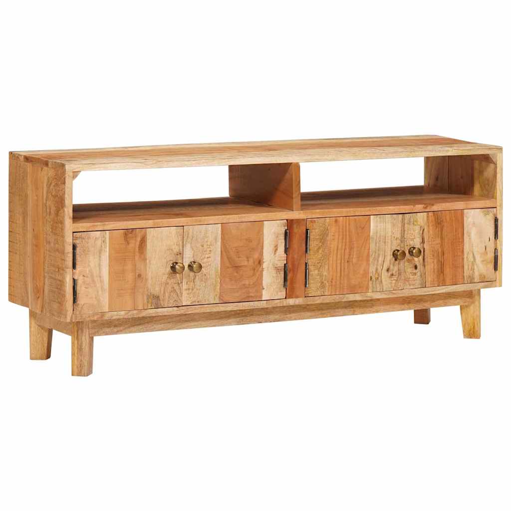 Tároló szekrények ajtóval Barna 110 x 30 x 45 cm Tömör Mangófát
