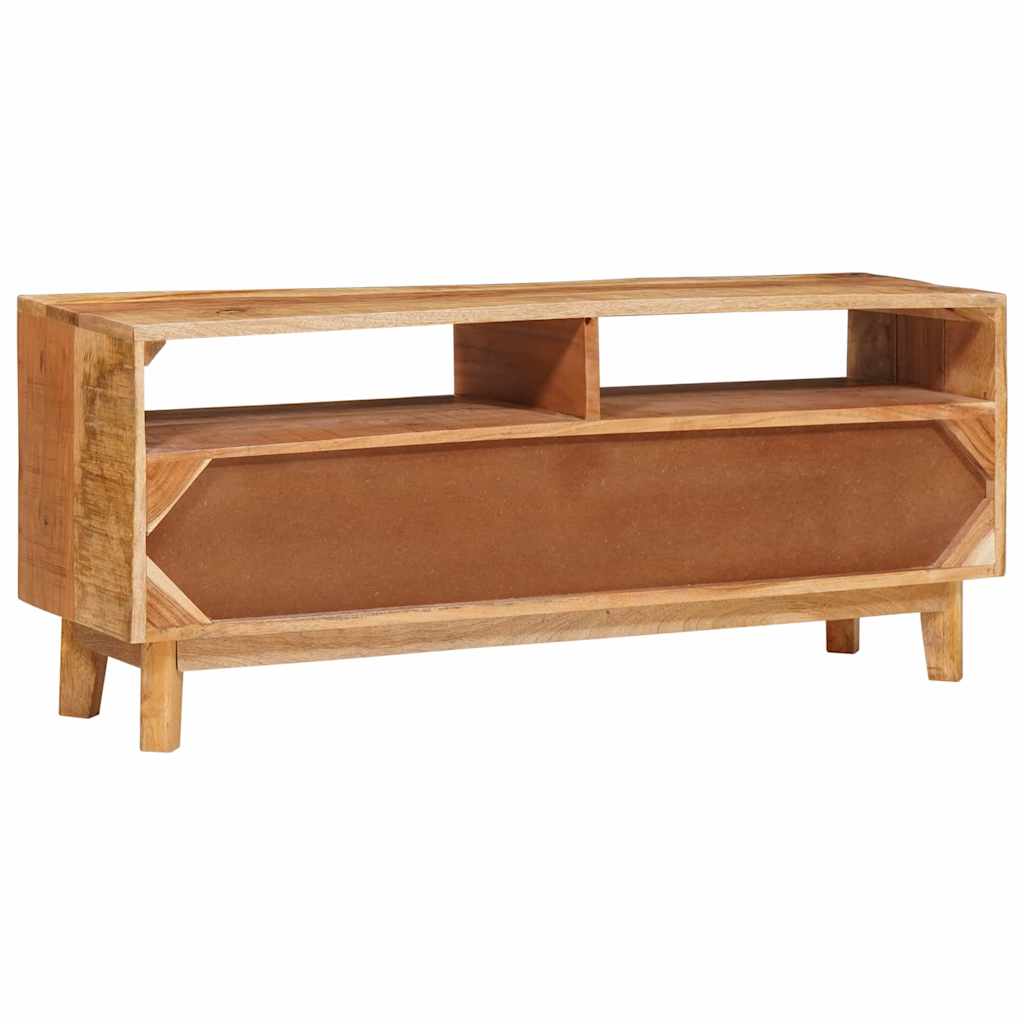 Tároló szekrények ajtóval Barna 110 x 30 x 45 cm Tömör Mangófát