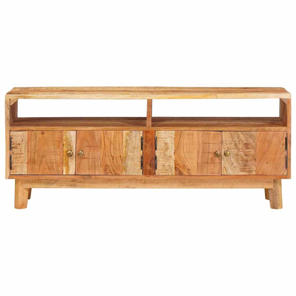 Tároló szekrények ajtóval Barna 110 x 30 x 45 cm Tömör Mangófát