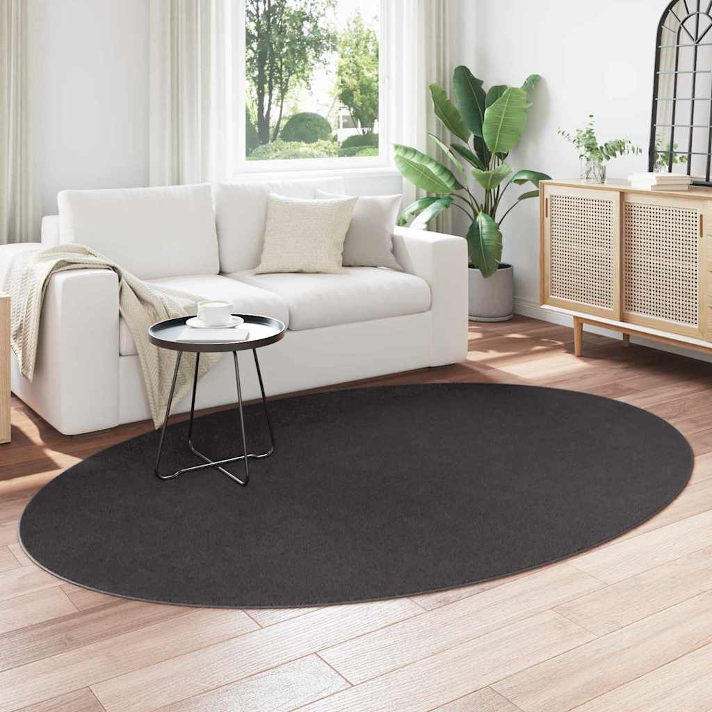 Területszőnyegek HUARTE Antracit 160 x 230 cm 100% poliészter