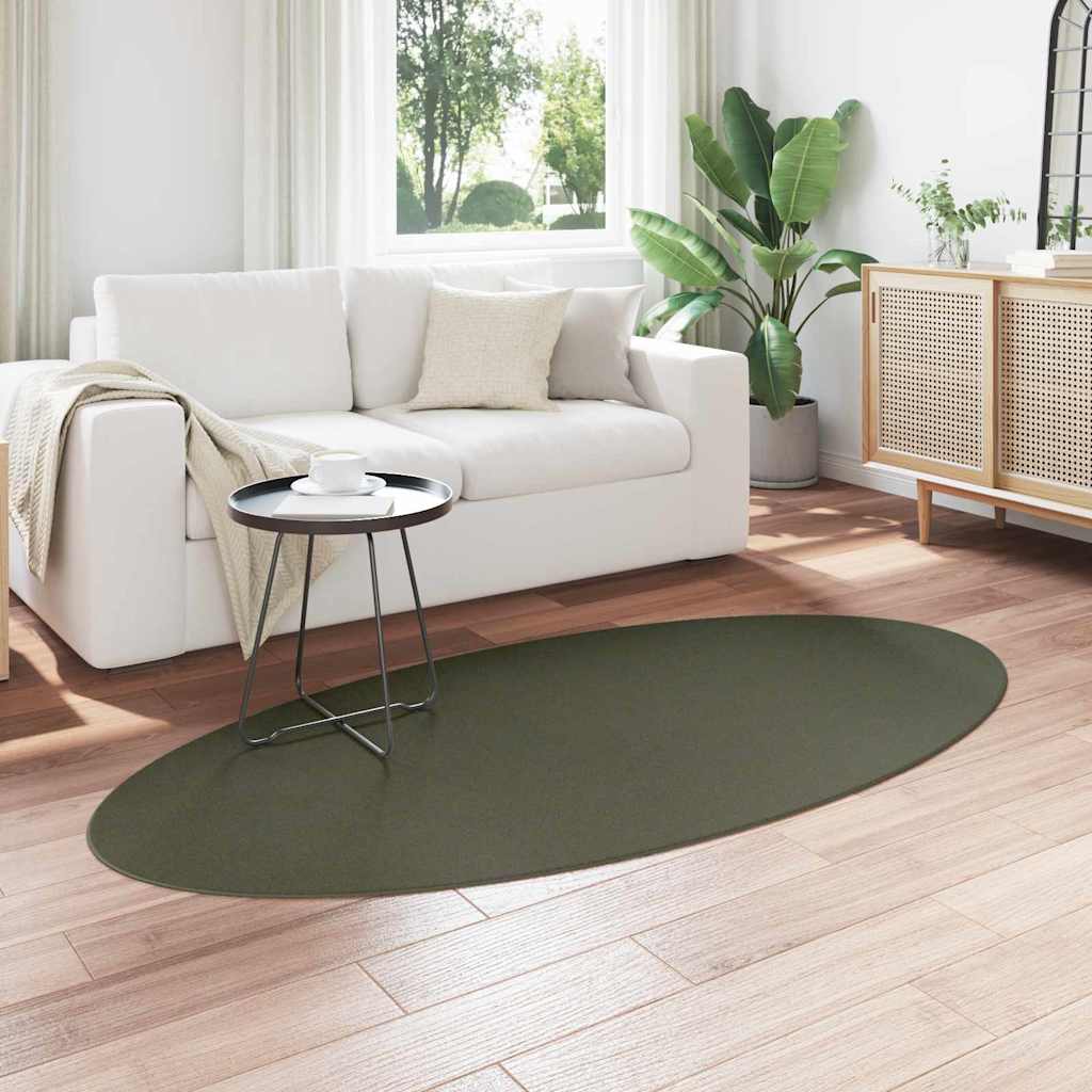 Területszőnyegek HUARTE Erdei zöld 100 x 200 cm 100% poliészter