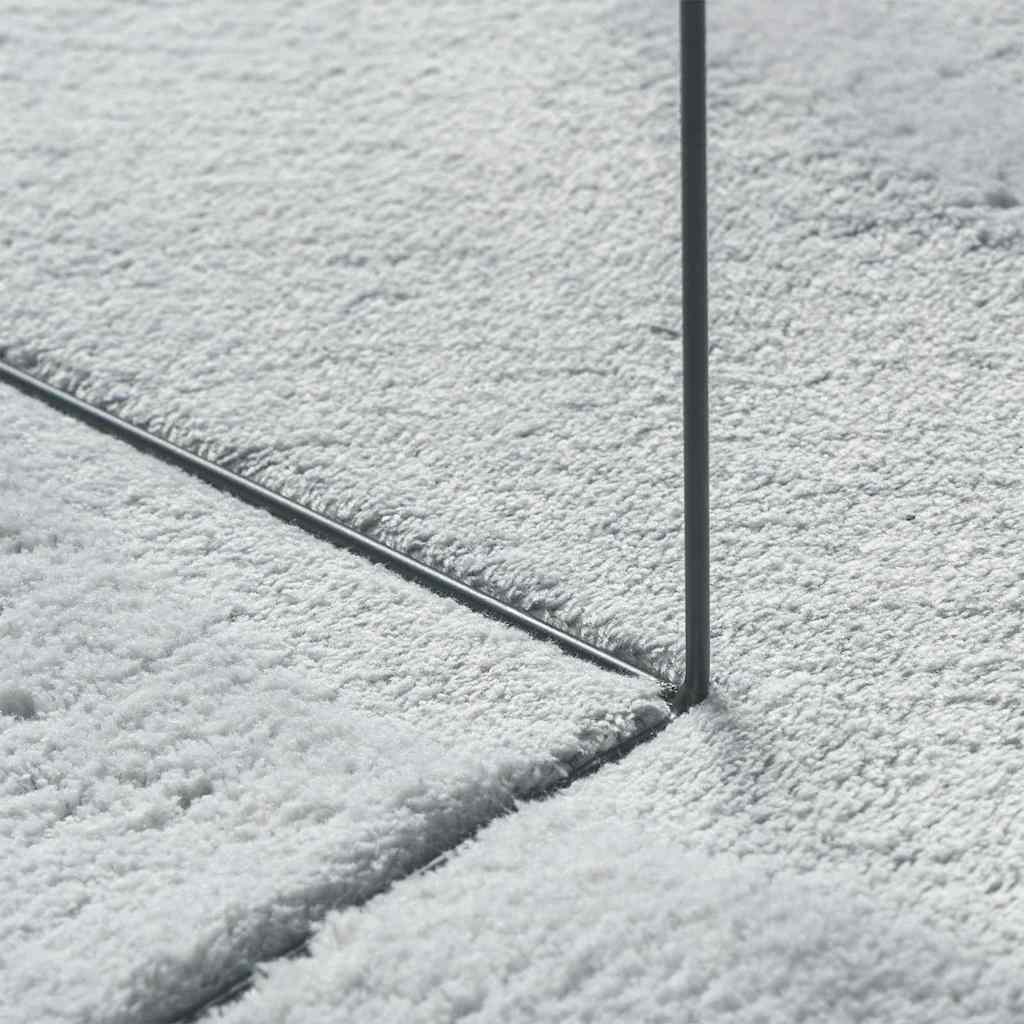Szőnyeg HUARTE Szürke 100 x 200 cm Poliészter
