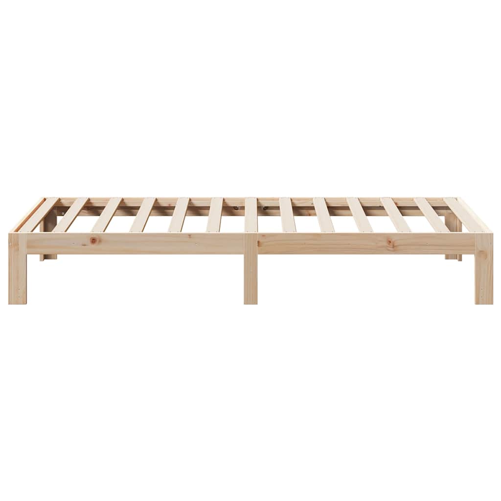 tömör fenyőfa ágy matrac nélkül 90 x 200 cm