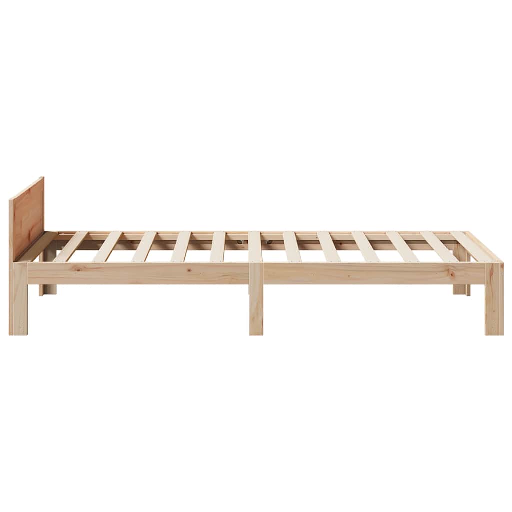 tömör fenyőfa ágy matrac nélkül 90 x 200 cm
