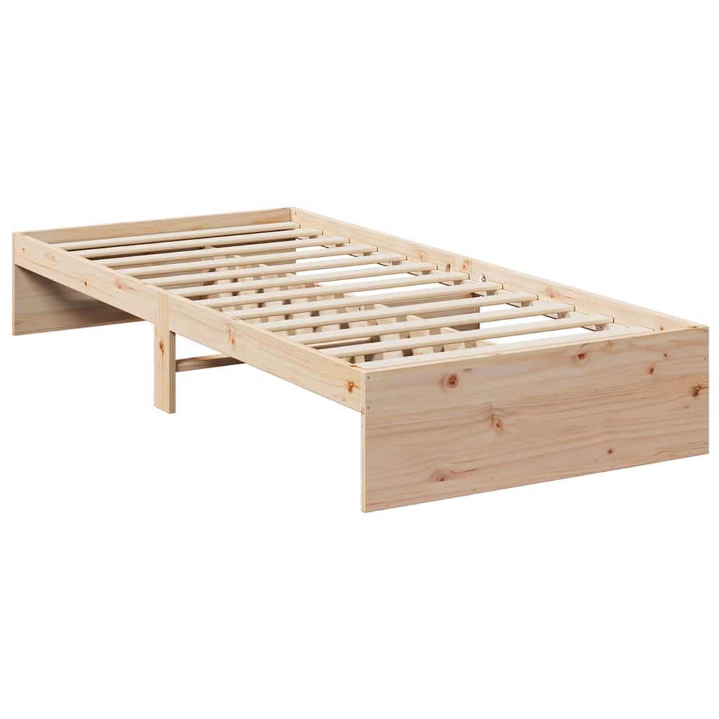 tömör fenyőfa kanapéágy matrac nélkül 90 x 200 cm