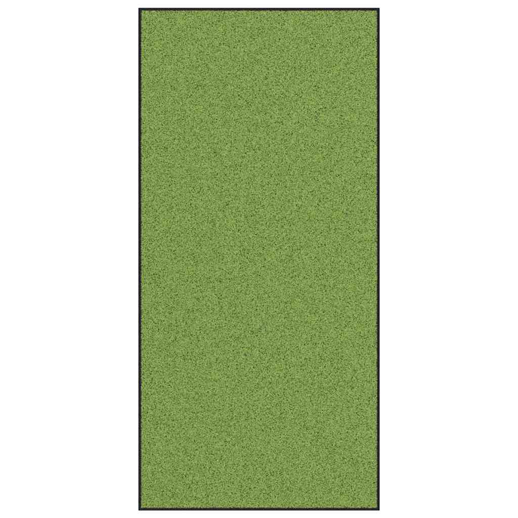 Ajtószőnyeg Egyéb Zöld és Fekete 120 x 250 cm Poliamid és PVC