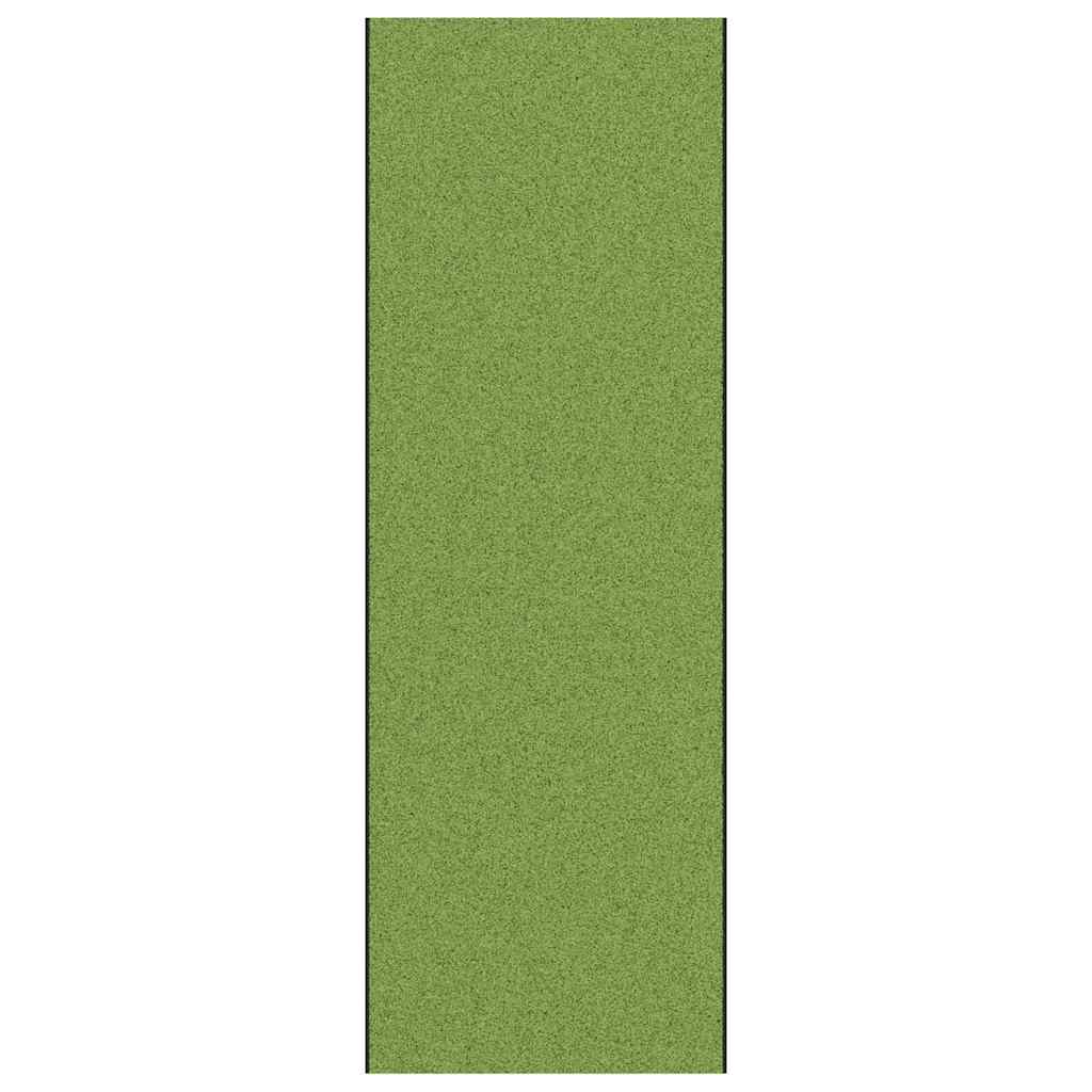 Ajtószőnyeg Egyéb Zöld és Fekete 120 x 350 cm Poliamid és PVC