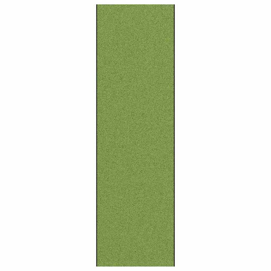 Ajtószőnyeg Zöld és Fekete 120 x 400 cm 100% Poliamid