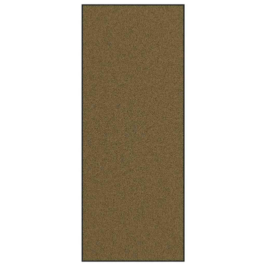 Ajtószőnyeg Egyéb Barna és fekete 120 x 300 cm Poliamid és PVC