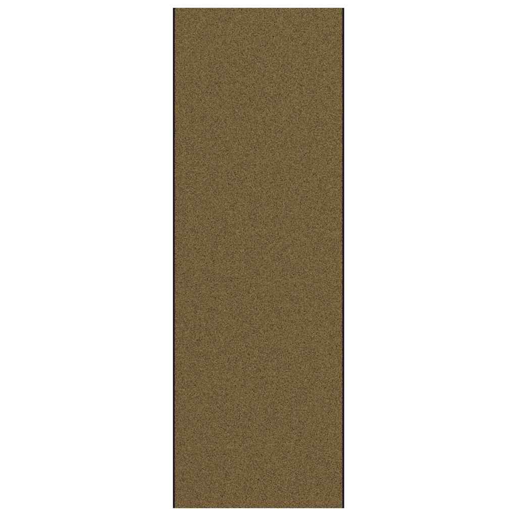 Ajtószőnyeg Egyéb Barna és fekete 120 x 350 cm Poliamid és PVC