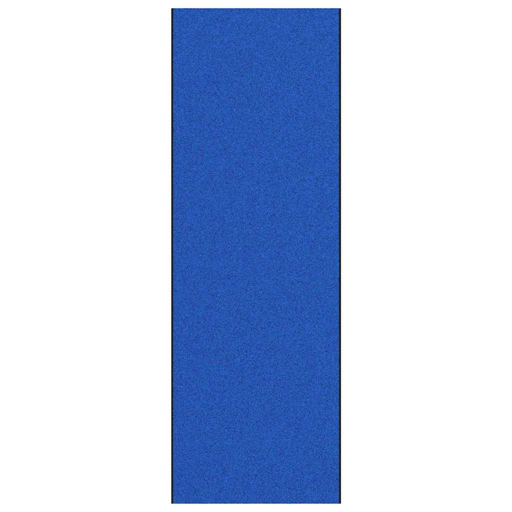 Ajtószőnyeg Egyéb Kék és Fekete 120 x 350 cm Poliamid és PVC