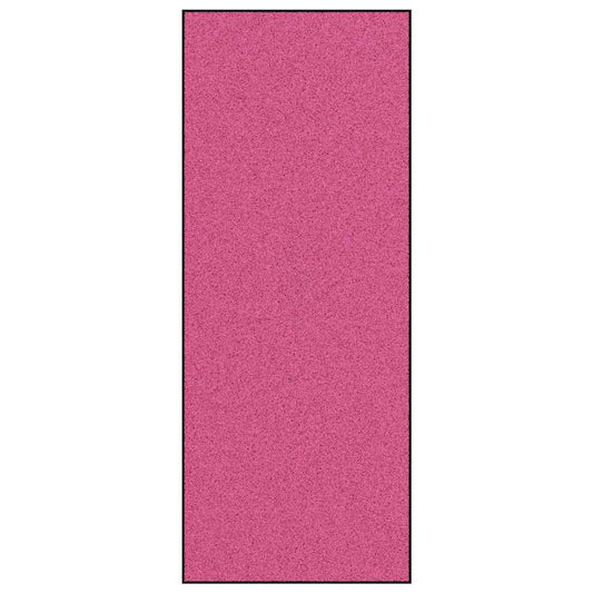 Ajtószőnyeg Rózsaszín és Fekete 120 x 300 cm 100% Poliamid