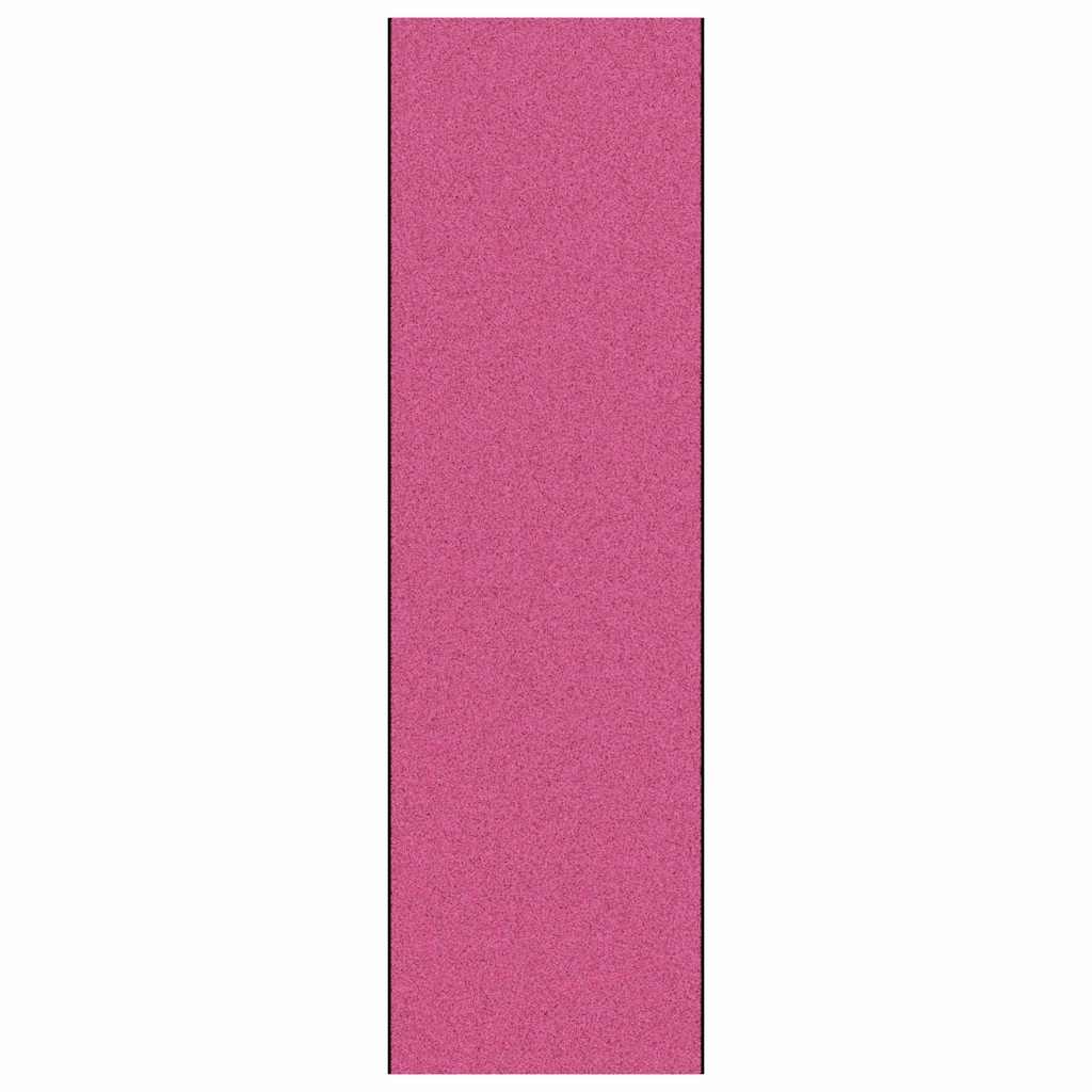 Ajtószőnyeg Rózsaszín és Fekete 120 x 400 cm Poliamid és PVC