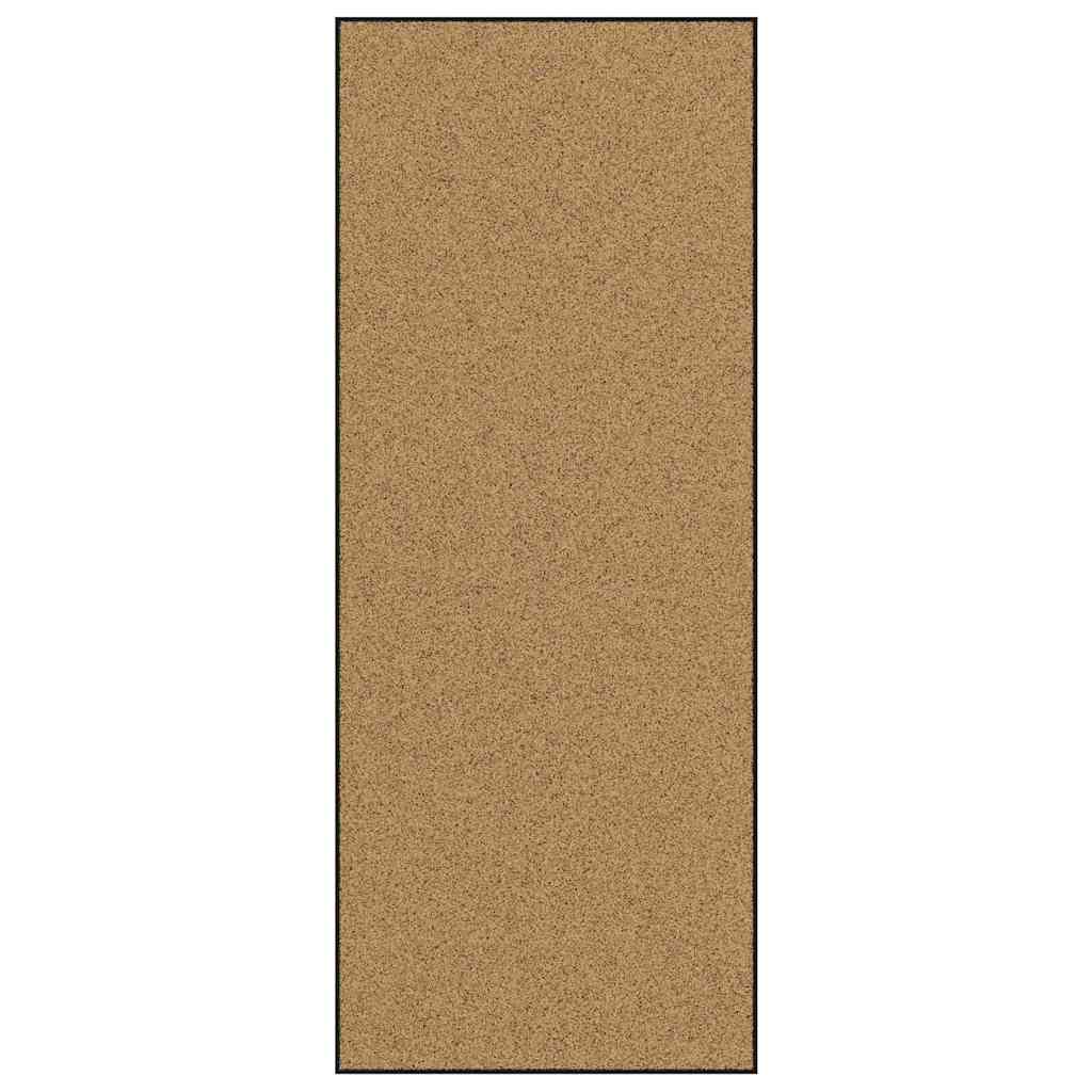 Ajtószőnyeg Egyéb Krém és fekete 120 x 300 cm Poliamid és PVC