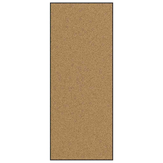 Ajtószőnyeg Egyéb Krém és fekete 120 x 300 cm Poliamid és PVC