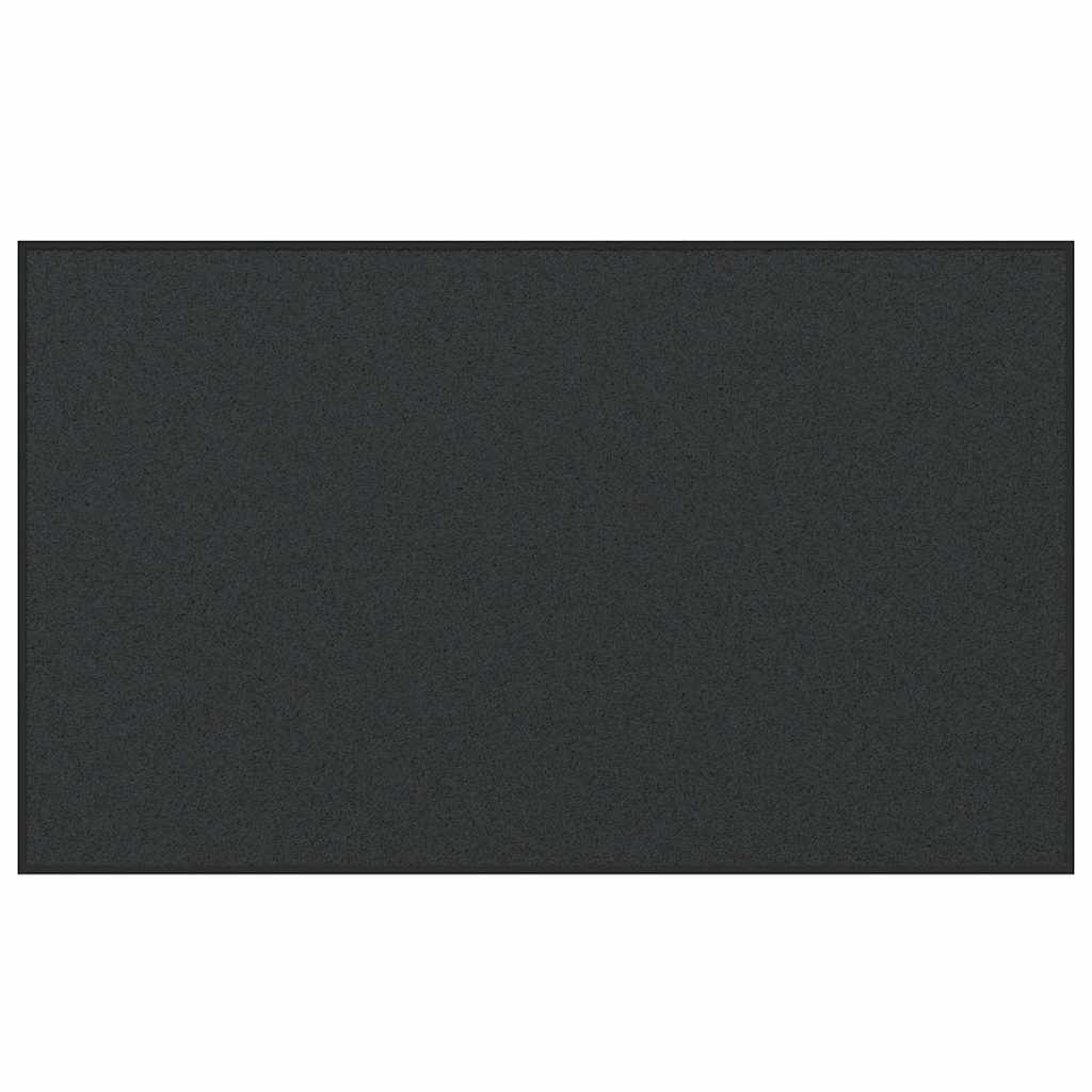 Ajtószőnyeg Fekete 90 x 150 cm 100% Poliamid