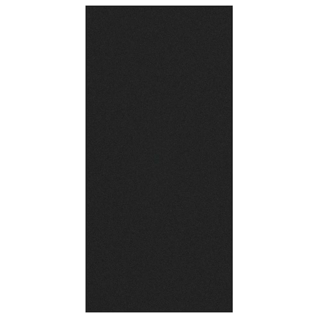 Ajtószőnyeg Fekete 120 x 250 cm 100% Poliamid