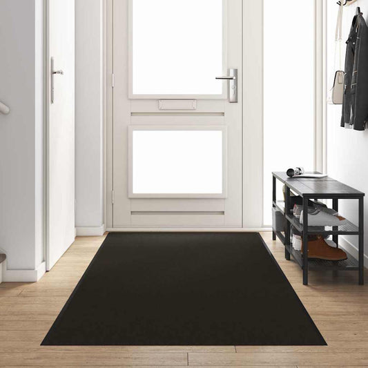 Ajtószőnyeg Fekete 120 x 400 cm 100% Poliamid