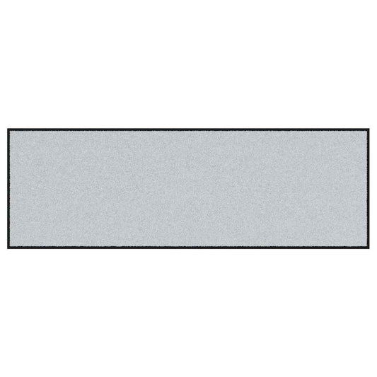 Ajtószőnyeg Szürke és fekete 60 x 180 cm 100% Poliamid