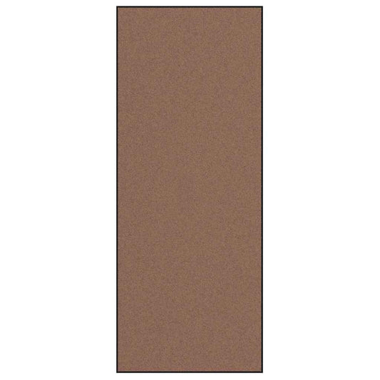 Ajtószőnyeg Barna és fekete 120 x 300 cm 100% Poliamid