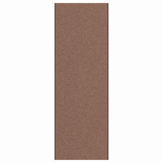 Ajtószőnyeg Barna és fekete 120 x 350 cm 100% Poliamid