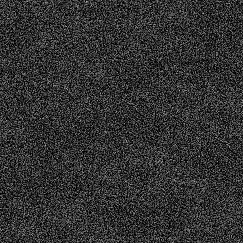 Csúszásgátló Shaggy Szőnyeg Sötétszürke 120 x 120 cm PP