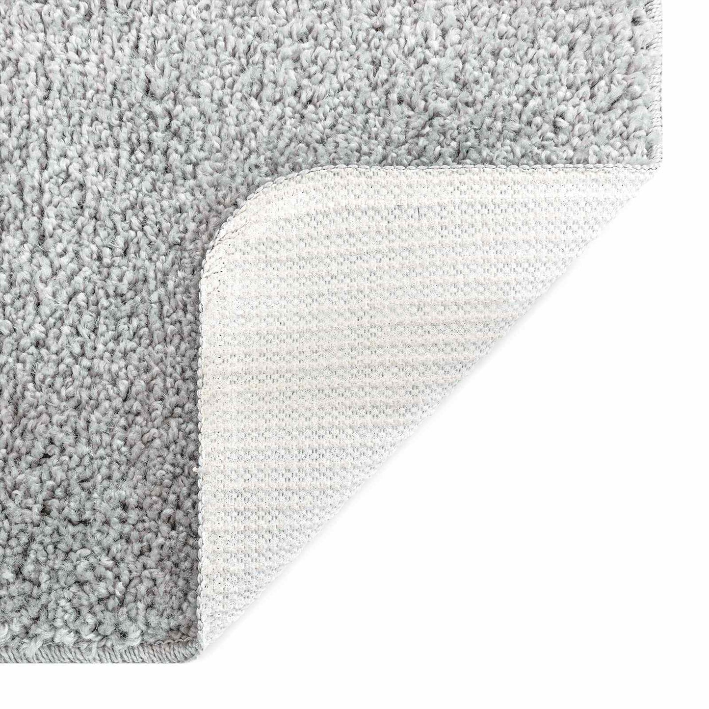 Csúszásmentes fürdőszőnyeg készlet 3 pcs Szürke PP