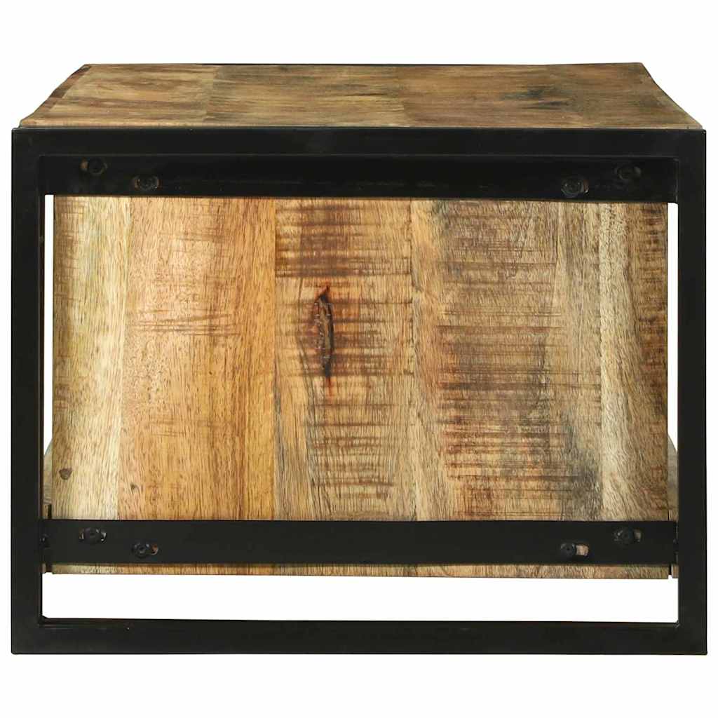 Dohányzóasztal Barna 120 x 50 x 38 cm Tömör Mangófát