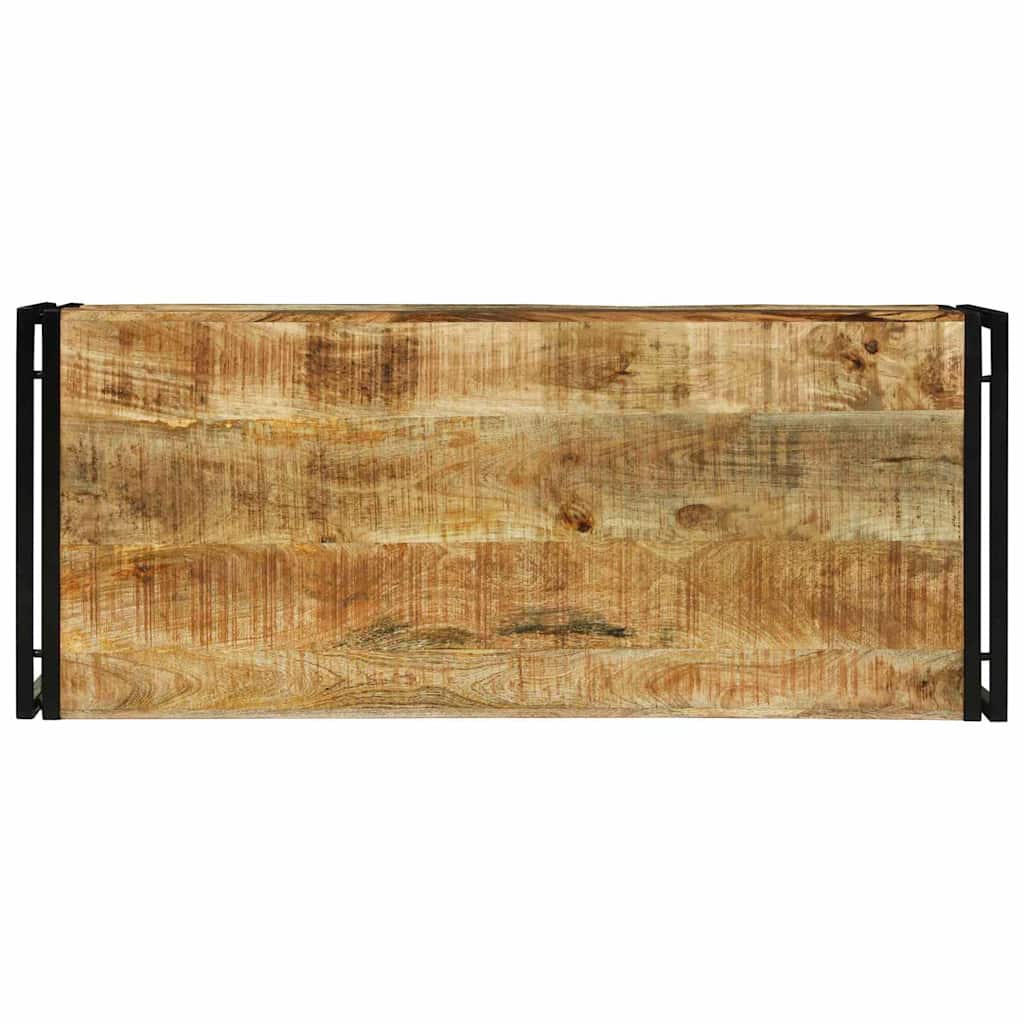 Dohányzóasztal Barna 120 x 50 x 38 cm Tömör Mangófát