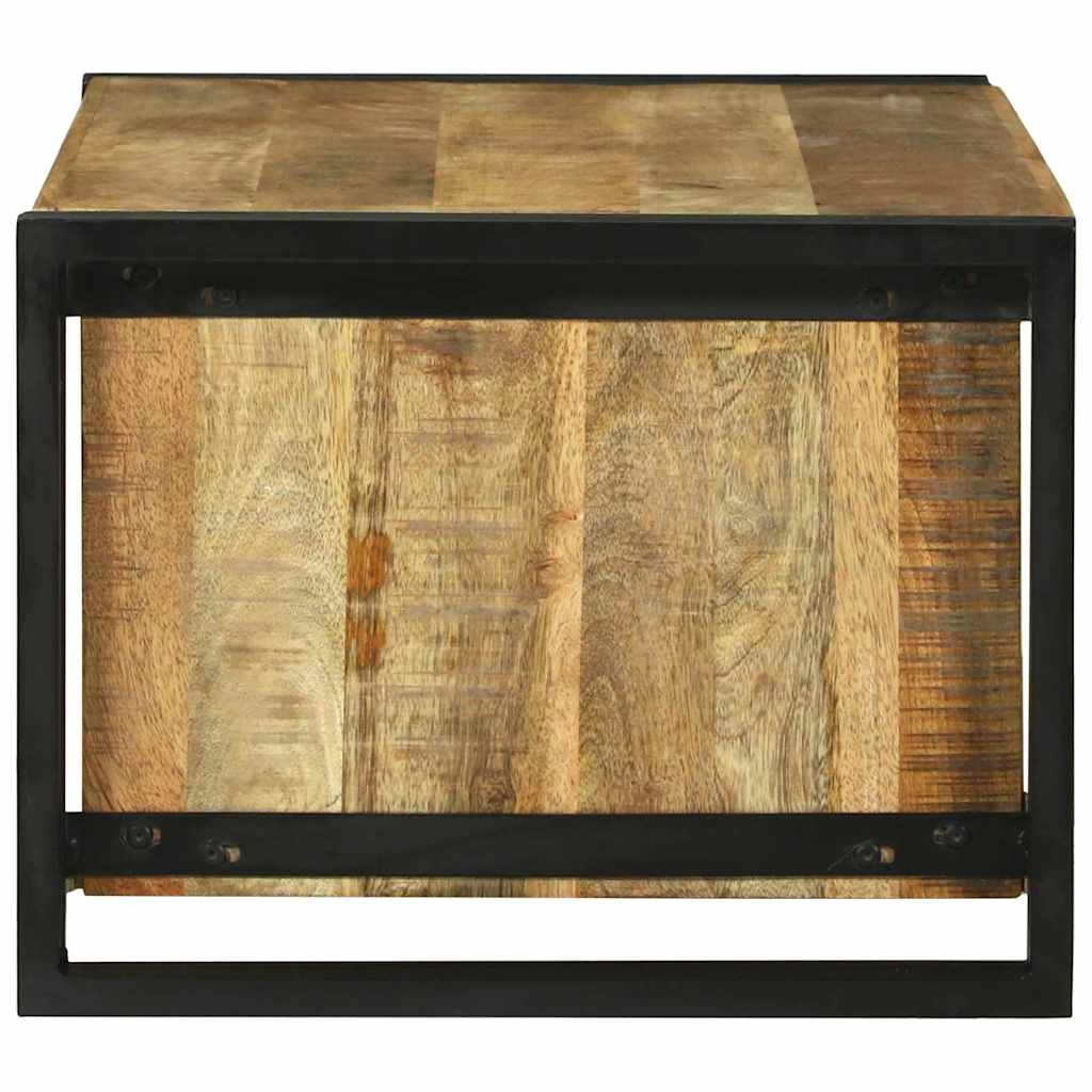 Dohányzóasztal Barna 90 x 50 x 38 cm Tömör Mangófát