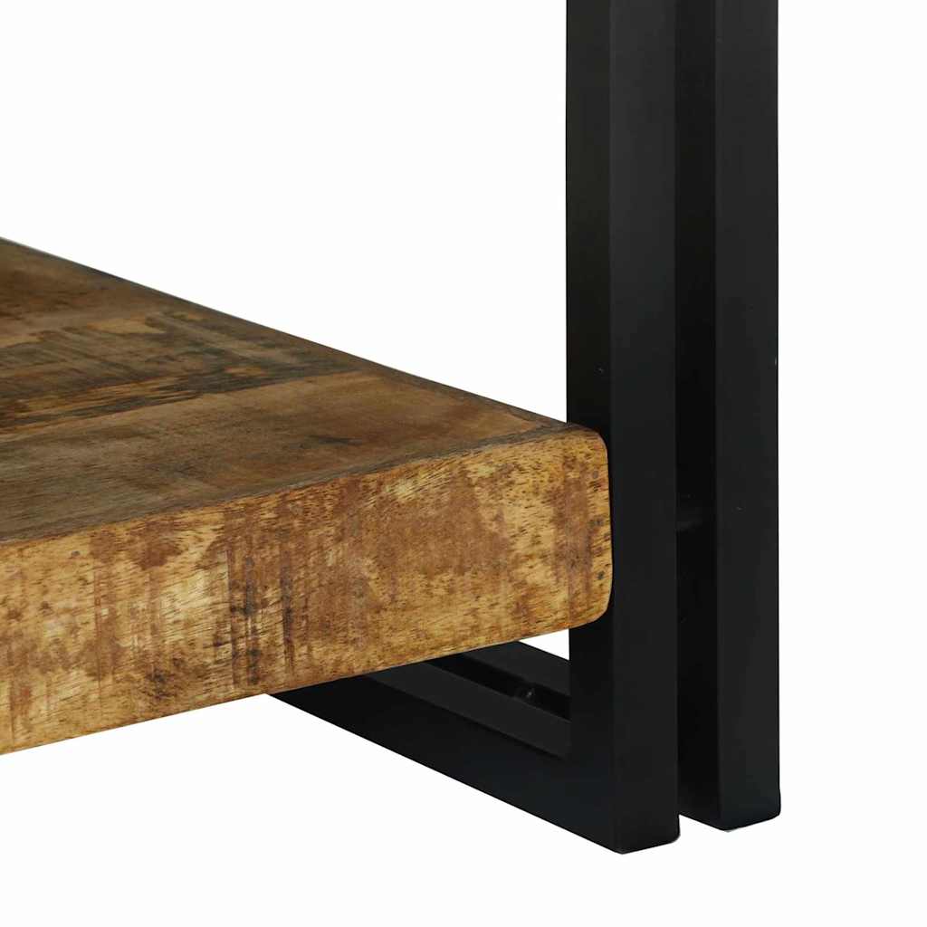 Dohányzóasztal Barna 120 x 50 x 38 cm Tömör Mangófát