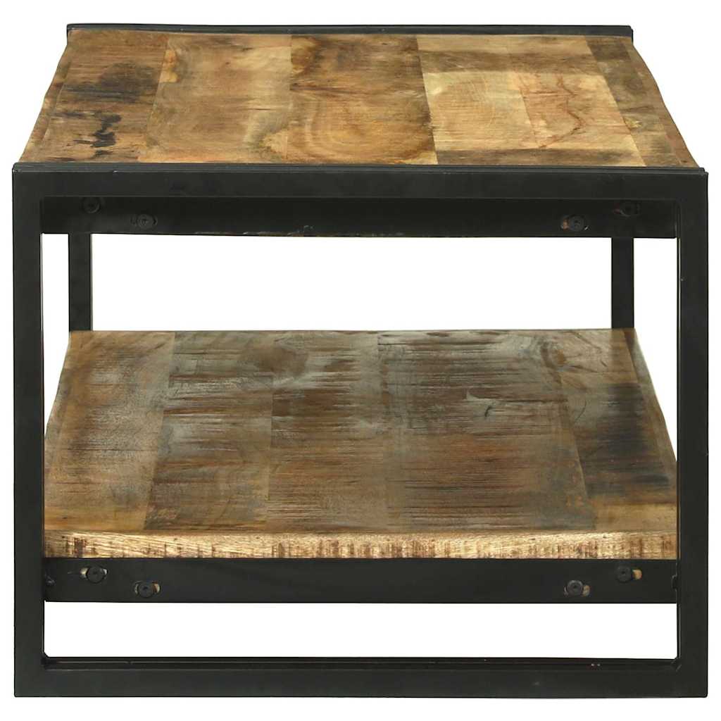 Dohányzóasztal Barna 120 x 50 x 38 cm Tömör Mangófát