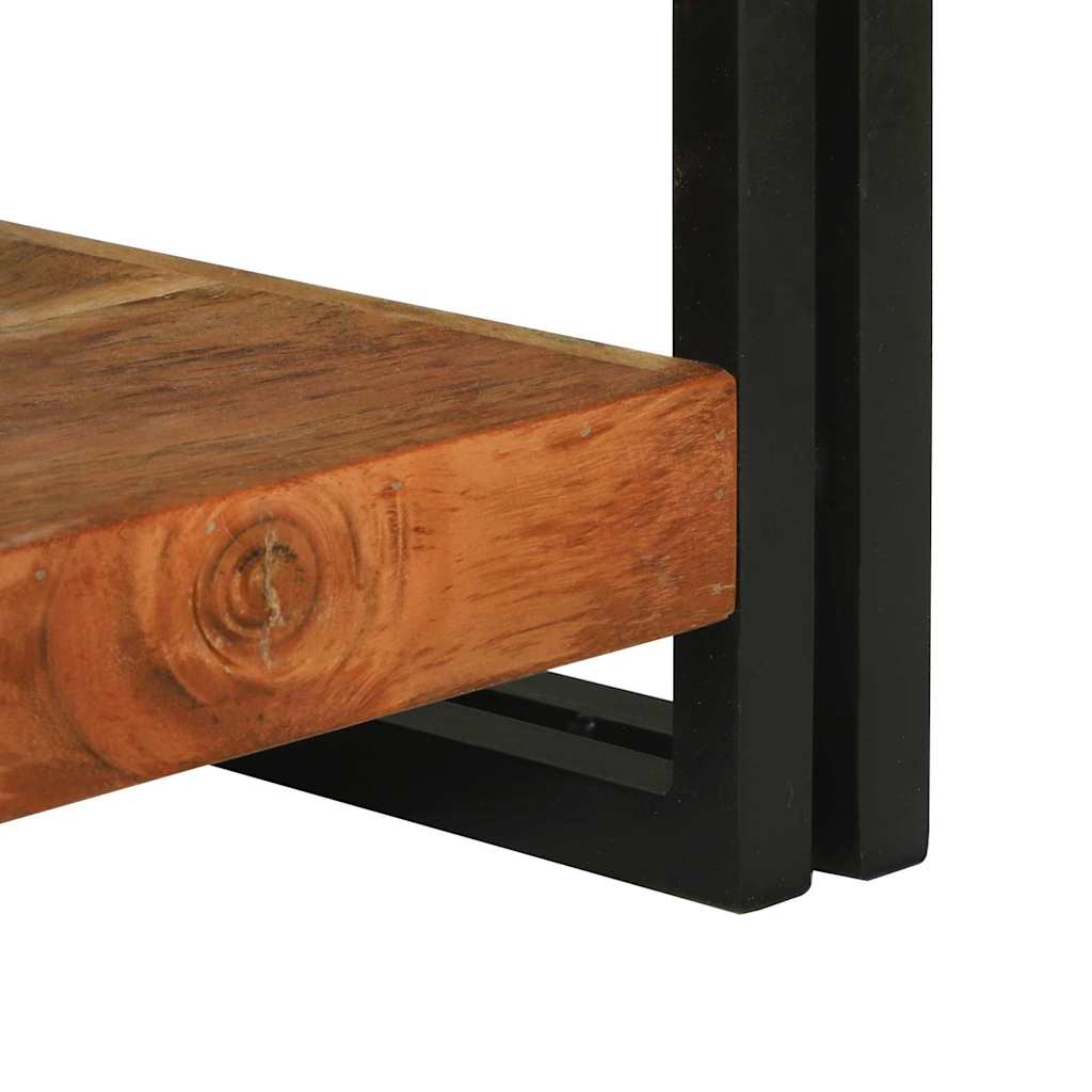 Dohányzóasztal Barna 120 x 50 x 38 cm Tömör Akácfa