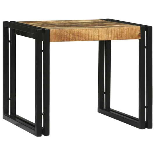 Dohányzóasztal 2 pcs Barna 48 x 40 x 40 cm Tömör Mangófát