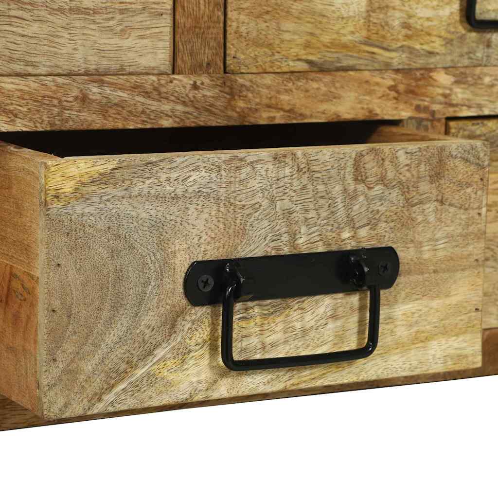 Dohányzóasztal fiókkal Barna 90 x 50 x 38 cm Tömör Mangófát
