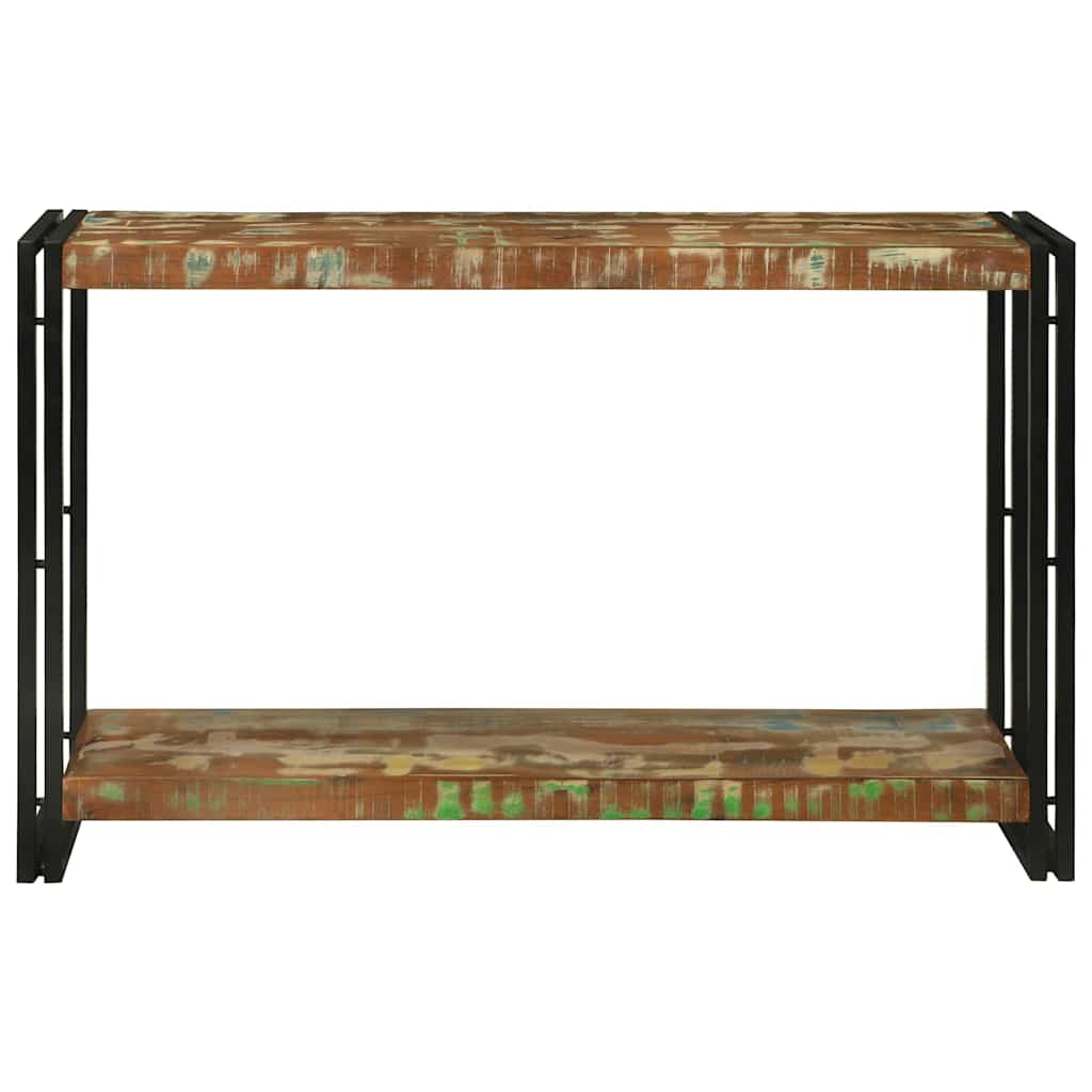 Konzolasztal 120 x 33 x 75 cm Szilárd Újrahasznosított Fa